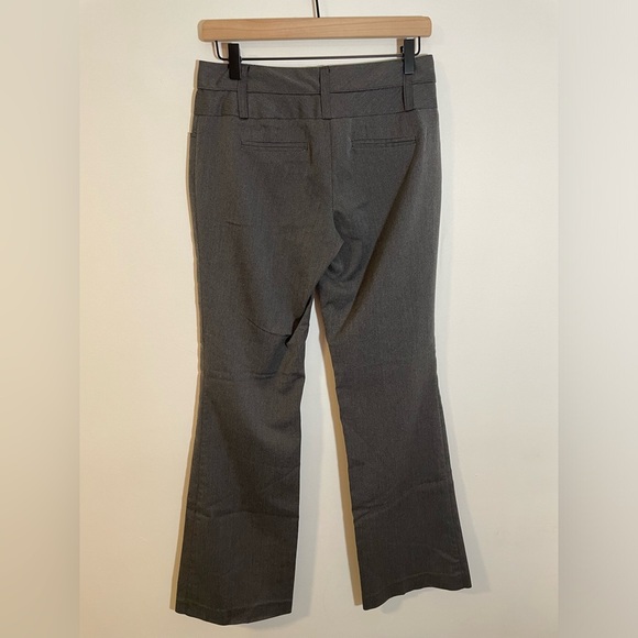 Style That Works By Vanity Gray Dress Pants Juniors Size 3 Y2K Flare Leg - Picture 9 of 11